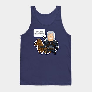 Toss a Coin to your Witcher Geek Culture Tee Tank Top